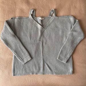 l.a. hearts cut out knit sweater